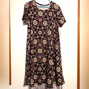 Lularoe dress size medium flower design